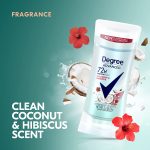Degree Antiperspirant Deodorant 72-Hour Sweat and Odor Protection Lavender and Waterlily Antiperspirant for Women with?MotionSense?Technology 2.6 oz 4 Count - Image 5